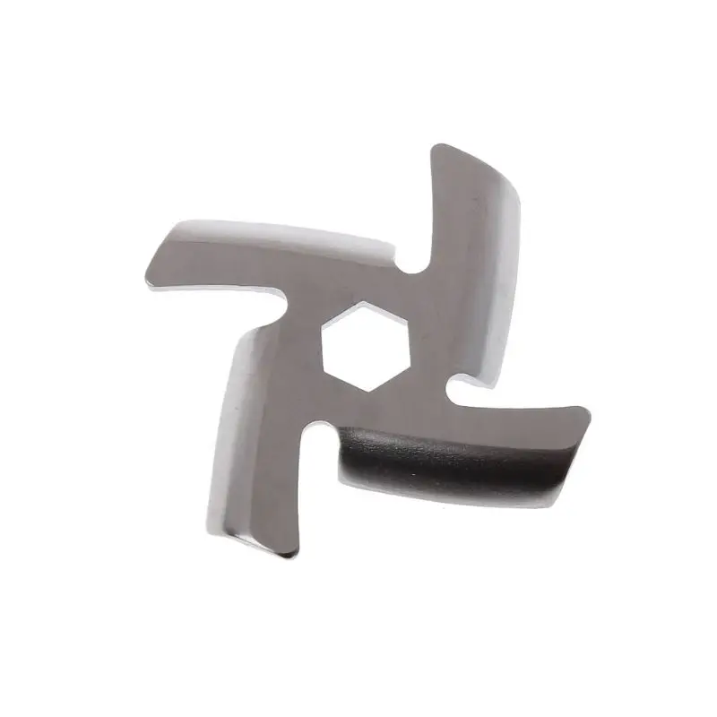 3 шт./компл. Тип 5 нож для мясорубок нержавеющая сталь антикоррозийный 4 лезвия