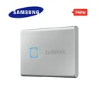 Samsung SSD T7 Touch портативный NVMe 2 ТБ 1 ТБ 500GB USB3.2 Распознавание отпечатков пальцев разблокировка Type-C Интерфейс твердотельный накопитель