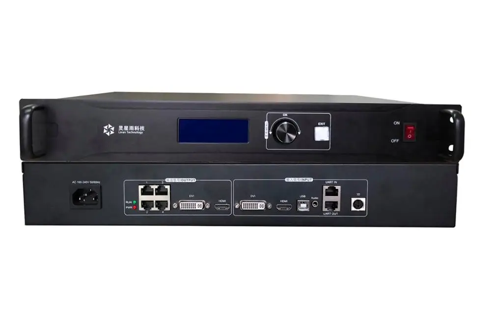 Linsn 3D260 новая коробка отправителя с 4 сетевыми портами отправляющая карта вход DVI