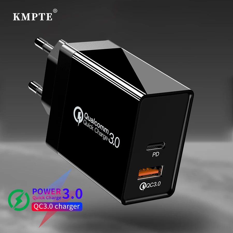 45 Вт USB зарядное устройство PD Type C для Xiaomi Redmi Note 9 8 Pro iPhone Samsung Quick Charge 3 0 телефона