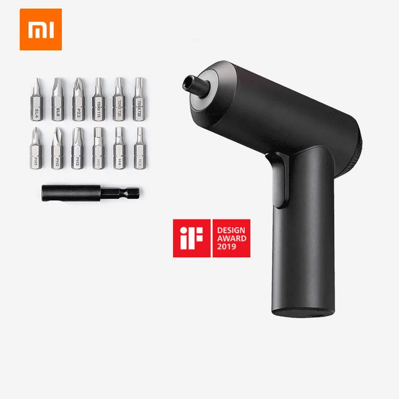 Аккумуляторная отвертка XIAOMI Mijia 3 6 В 2000 мАч li ion 5N.m электрическая с 12 шт. насадок S2