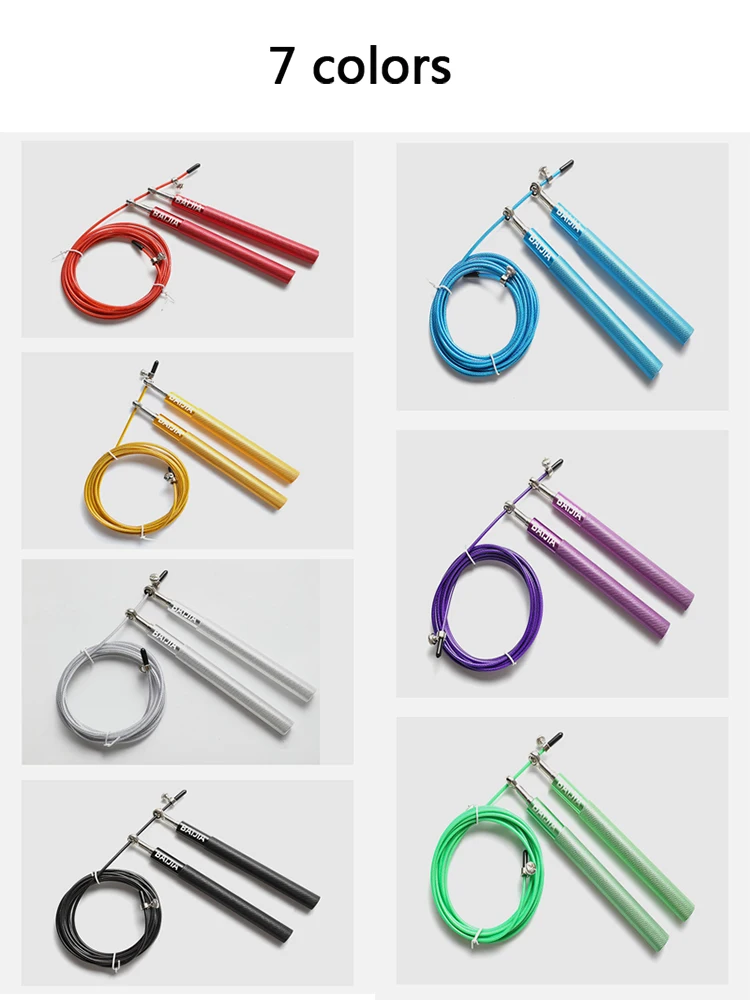 

Rope Skipping Fitness Weight Loss Exercise Fat Burning Adult Children Adjustable Fast Speed Jump Ropes Professional Rope