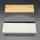 30 шт.лот коробка из крафт-бумаги в длинную полоску, высококлассная посуда, подарок, Подарочный упаковочный футляр, простой подарочный футляр, сувениры