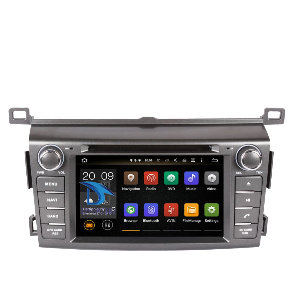 

Android 10.0 Car GPS Navigation Multimedia DVD Player for Toyota RAV4 2013-2022 Auto Radio Stereo RDS 3/4G Wifi