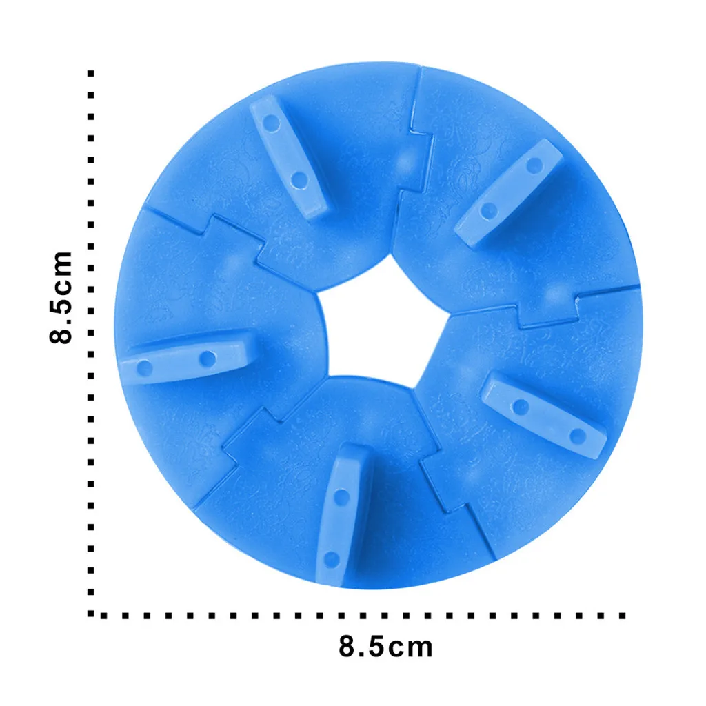 

Blue Nail Tip Practice Stand Nail Art Tips Removable Stand False Nail Holder