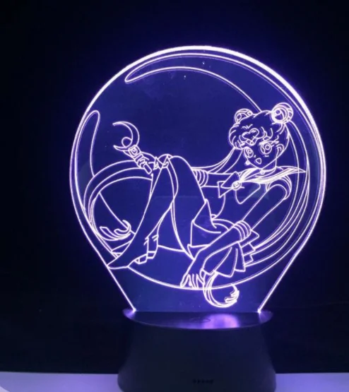 3d led night light for vip opick san free global shipping