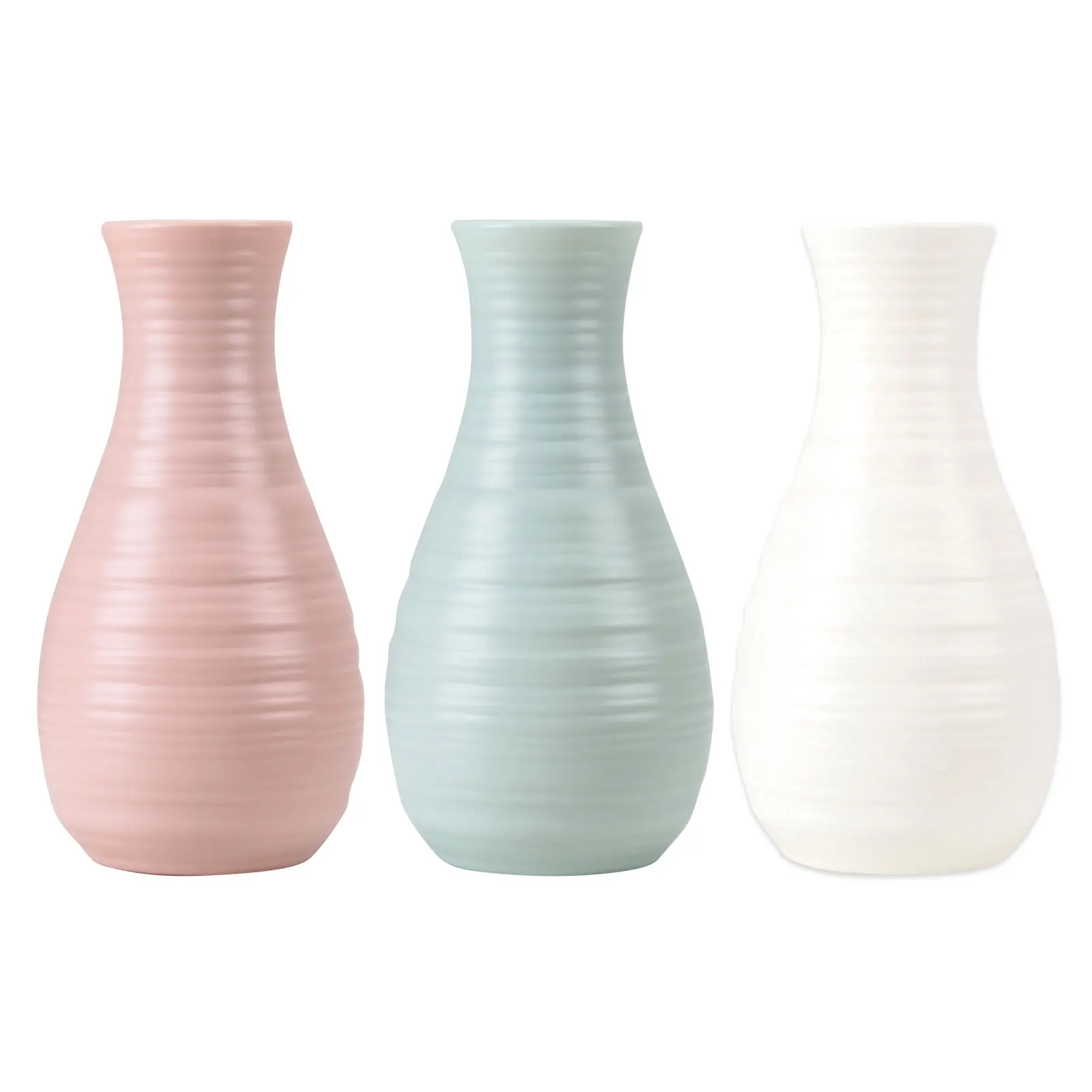 Modern Flower Vase Home Arrangement Living Room Origami Plastic Nordic Style Decoration Ornament Decor Hot Sale | Дом и сад