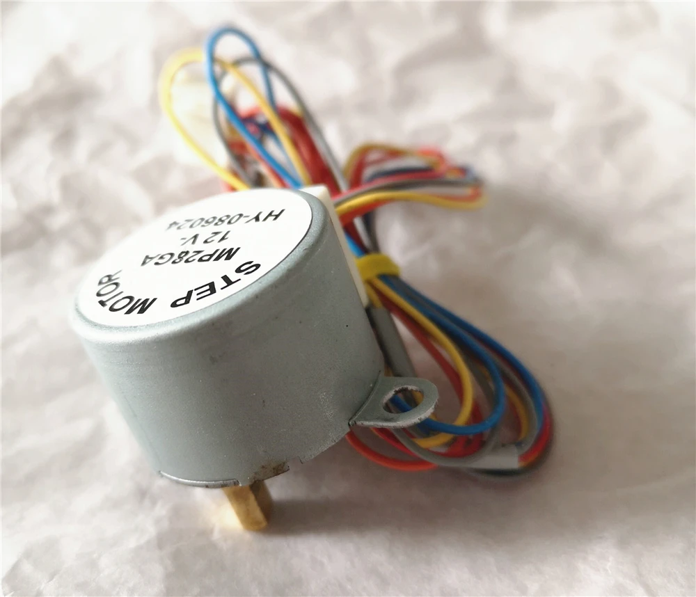 MP28GA 12 В воздушный Поворотный двигатель 28BYJ48 синхронный шаговый для старой версии