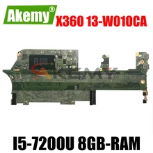 For HP Spectre x360 13-W010CA 13-W Laptop Motherboard DA0X31MBAF0 With i5-7200U 8GB-RAM 100% Fully Tested 907560-001 907560-601