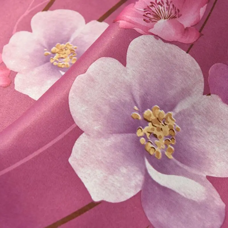 Занавески для окон в деревенском стиле с цветочным принтом затемняющие шторы