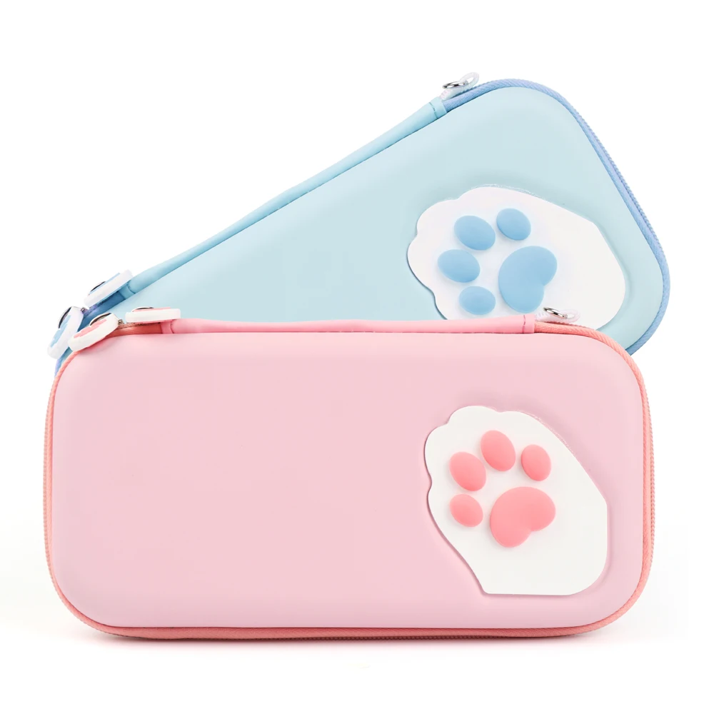 

iBen Portable Storage Cat Claw Designer For Nintendos Switch Bag Case Hard Shell Box Nintend Switch Lite Bag NS NX Console Cover