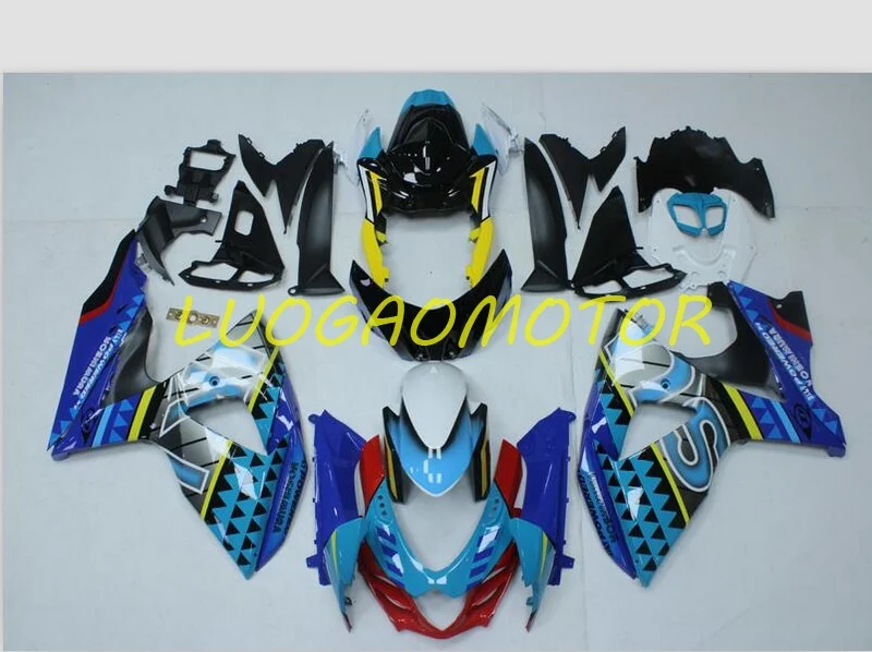 

Injection cowlings fairings kit for half tank cover SUZUKI Bodywork GSXR1000 body kits 2009 2010 2011 2012 2013 2014 2015 2016