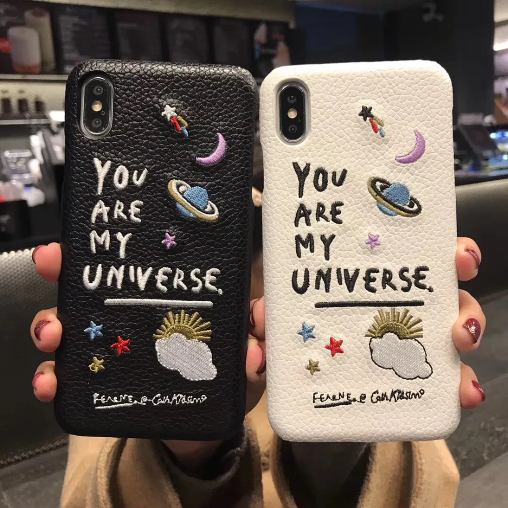 Роскошный 3D чехол с вышивкой Cortex Planet для iphone 12 11 pro 7 8 plus X XR XS Max Забавный Модный пар