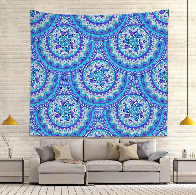 Simsant Ramadan фестиваль гобелен тропические листья Мандала искусство настенный для