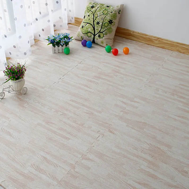 Коврик для пола с имитацией задний фон изображением деревянного 30X30 см детских