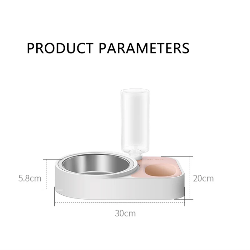 Кормушка для домашних животных автоматическая поилка из нержавеющей стали с