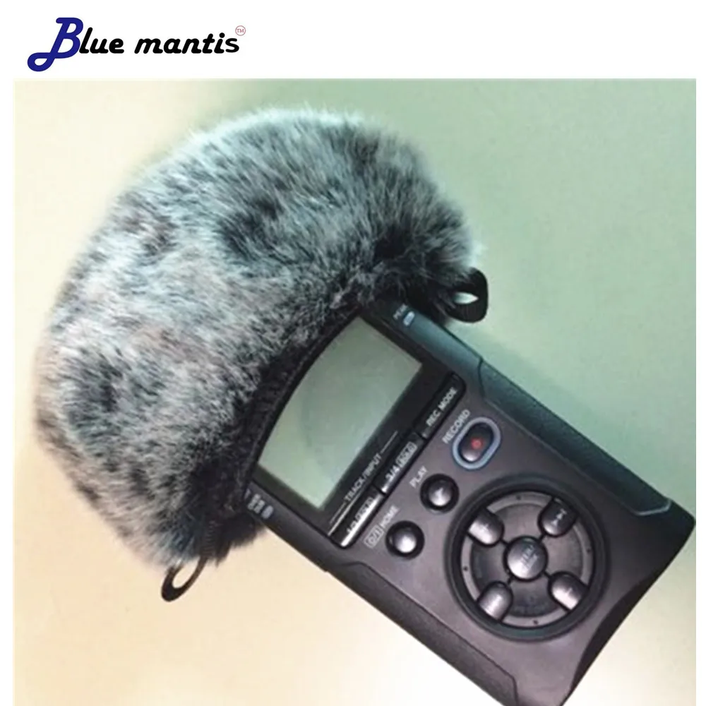 Защитный чехол для микрофона Tascam Dr40 из искусственного меха с муфта лобовое