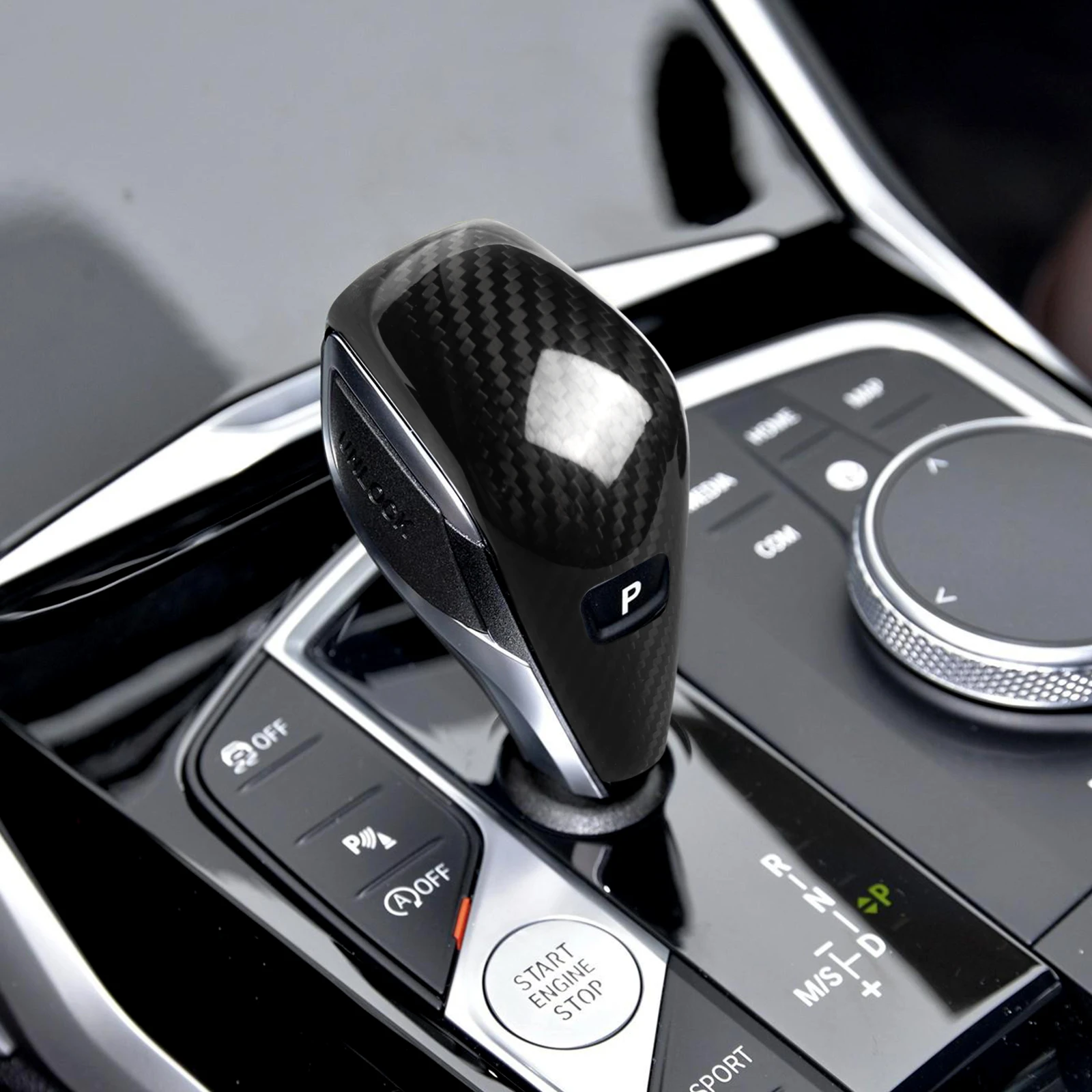 

Подходит для BMW G20, зубчатая шестерня из углеродного волокна, литая голова, BMW 2019-2020 New 3-Series G20 G28 325li 330D 335