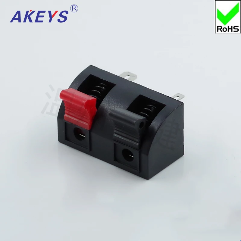 10 шт. Соединительный зажим 2-битный высококачественный для подключения аудио