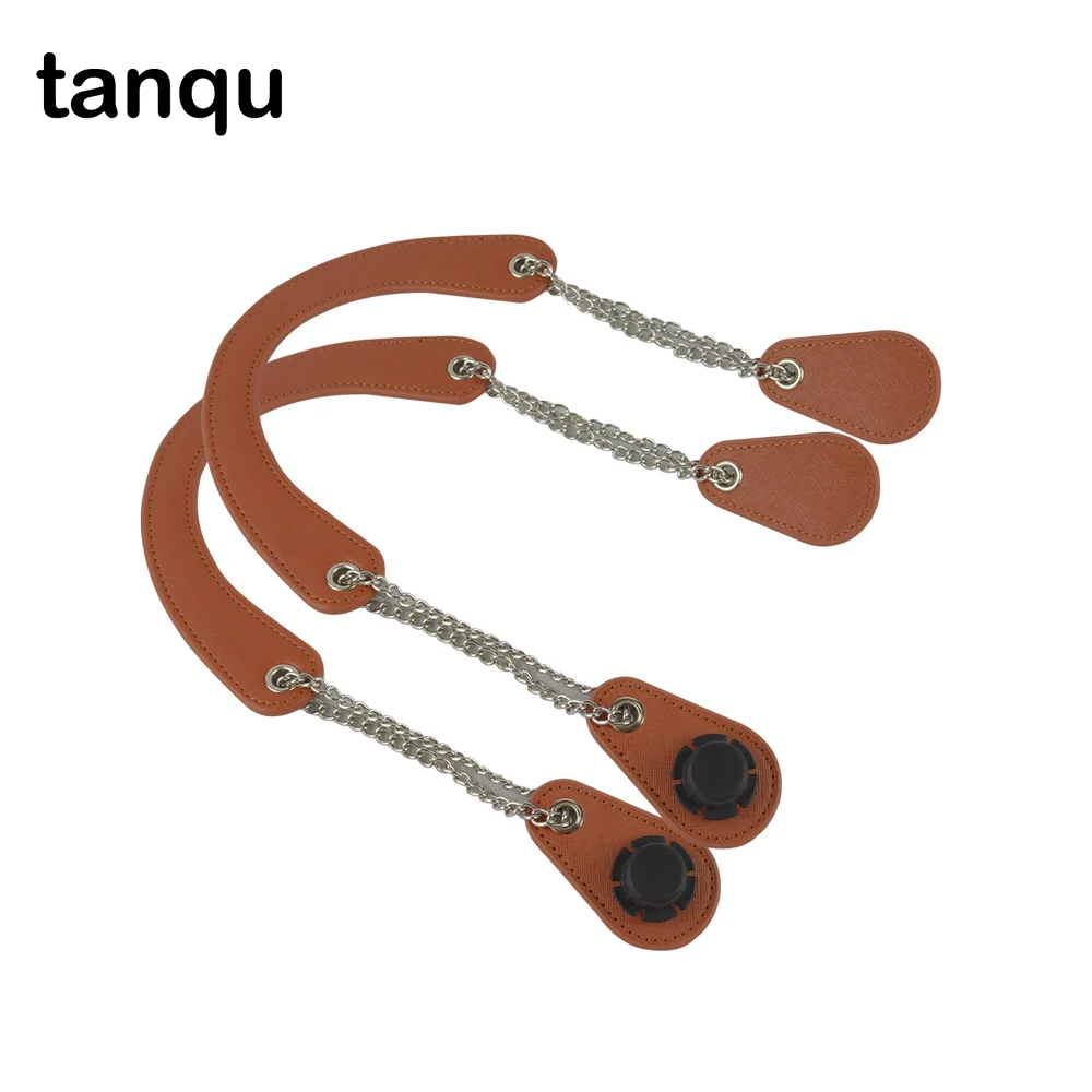 Tanqu 1 пара Серебряная цепочка handlle с лаконичной изогнутой ручкой для сумки O сумка ручка для obag ручка женская сумка