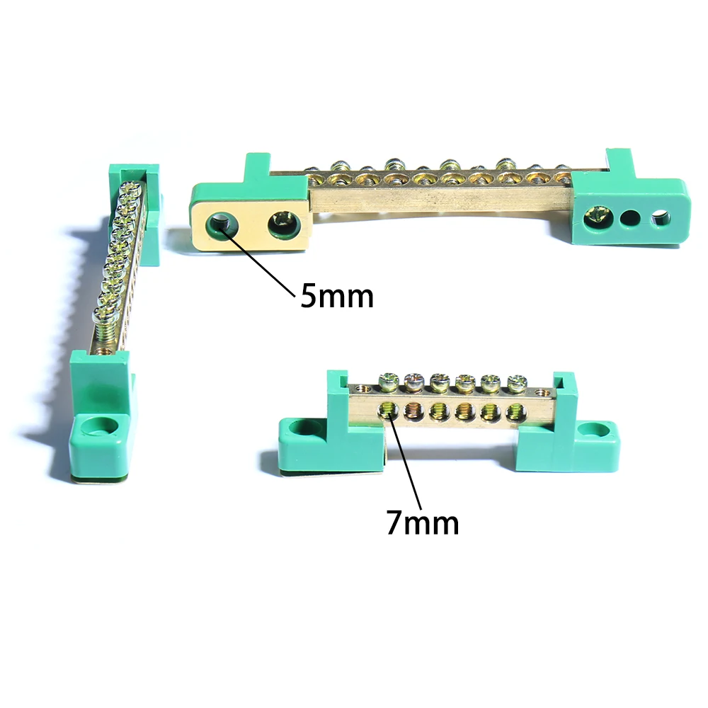 Медная проводка с нулевой лентой винт для подключения к пламени заземляющий мост