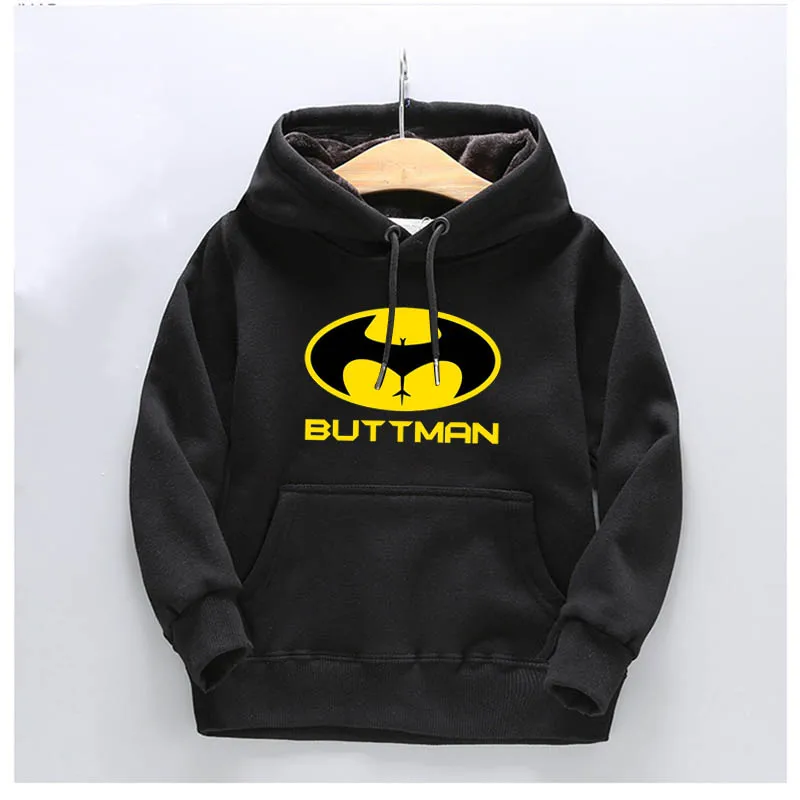 Hoodies7 Популярные детские толстовки с капюшоном толстовки с милым принтом Бэтмена для мальчиков и девочек осенне-зимняя одежда утепленная повседневная детская одежда Sudadera Capucha - Цвет: Hoodies7