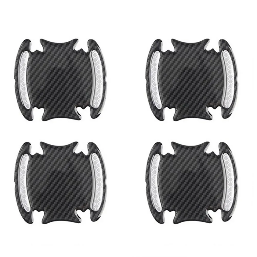 Светоотражающая наклейка на дверную ручку автомобиля универсальная защитная