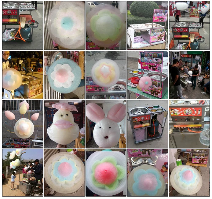 Free shipping Commercial Cotton Candy Floss Maker Machine /Gas Cotton Candy Machine/Candy Floss Machine