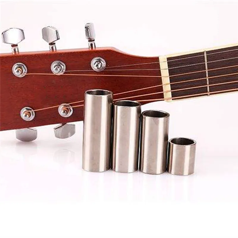 

Silver Metal Guitar Slide Plated Guitars Slider For Electric Guitar New Guitar Parts Musical Instrument Accessories