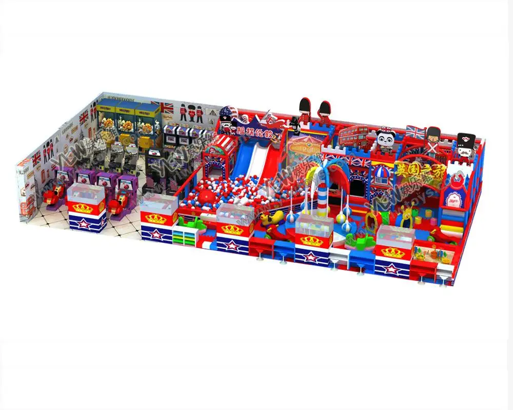 YLW индивидуальный дизайн детская крытая игровая площадка лабиринт