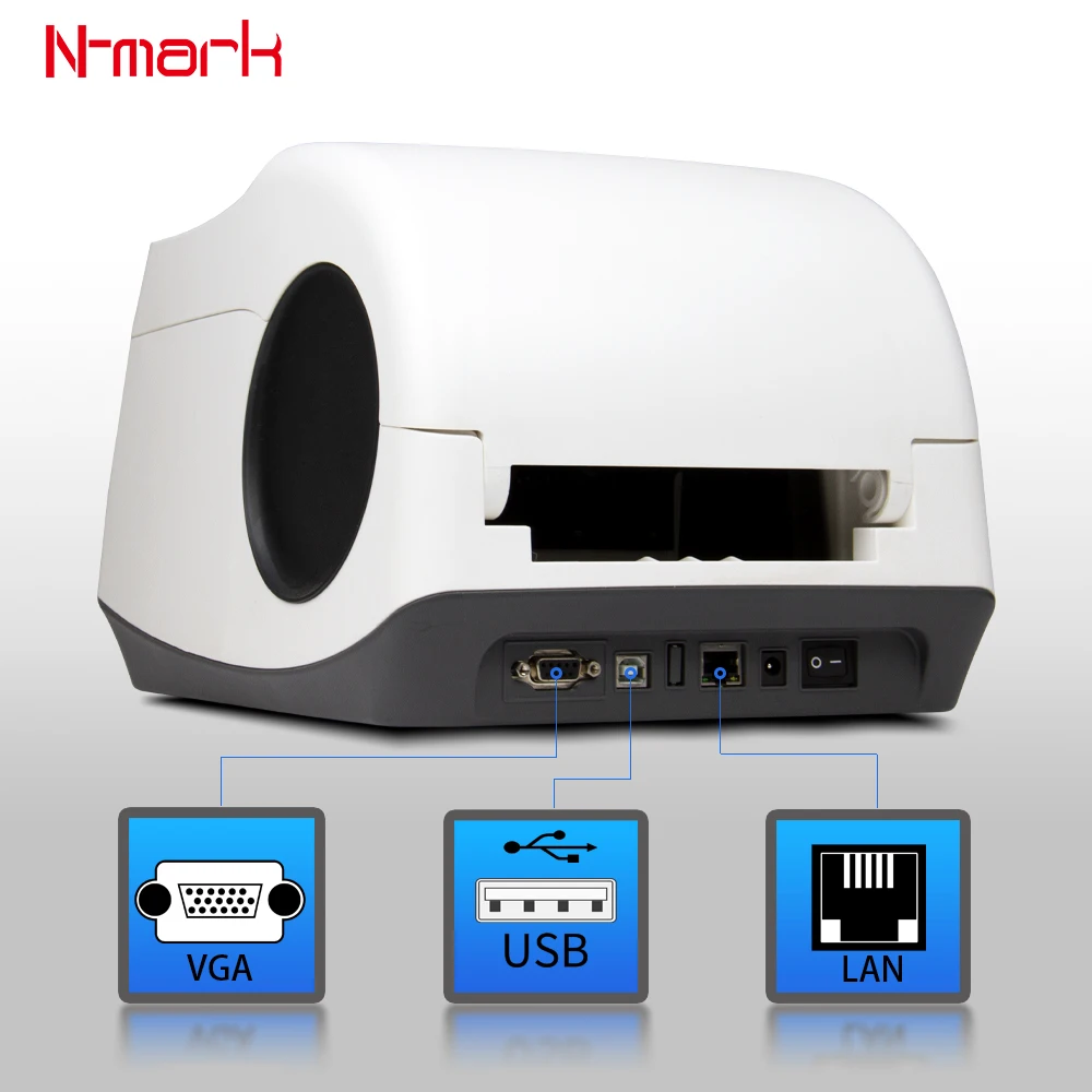 Принтер N mark D421printer совместимый с Zebra шлем TSC android bluetooth цифровой принтер для