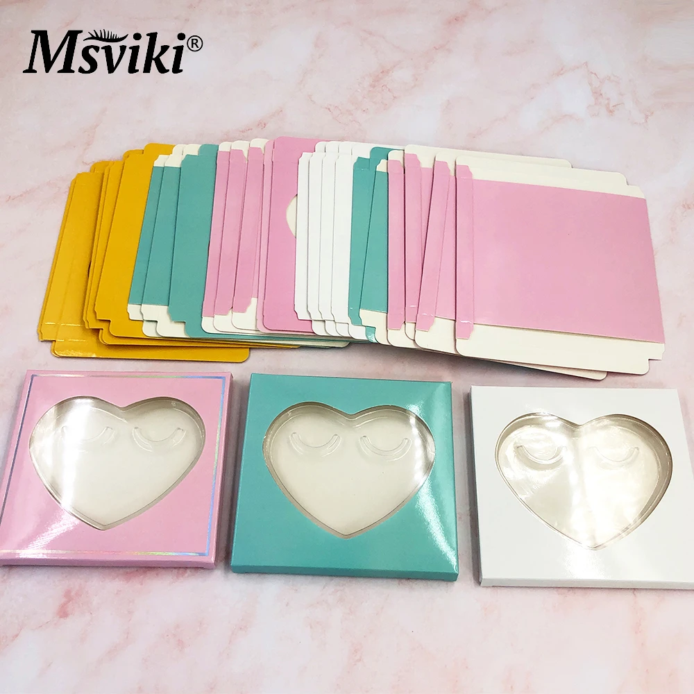 3D коробки для упаковки норковых ресниц с логотипом под заказ бесплатный лоток 5D