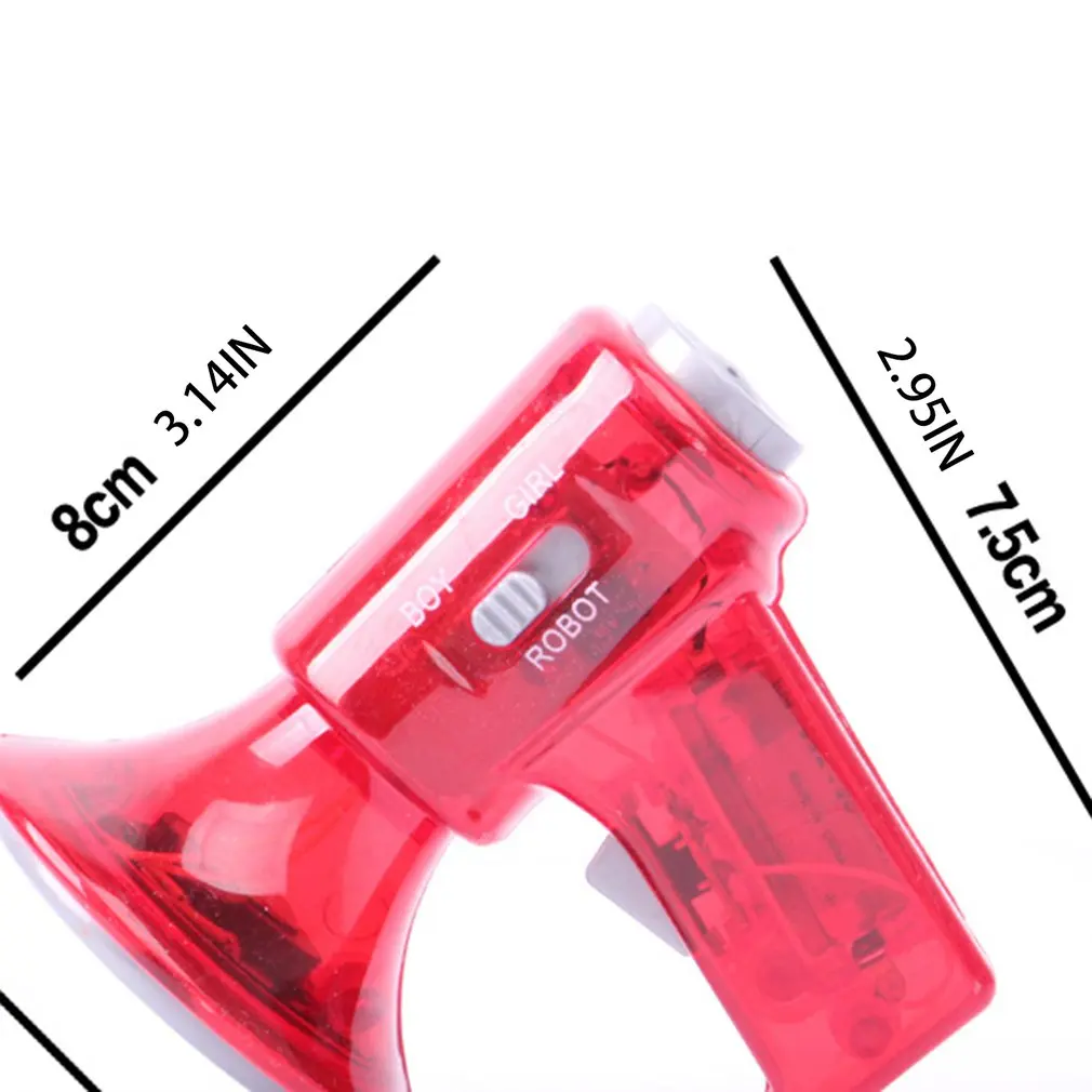 

Children'S Voice Changing Small Horn Toy Electric Voice Changing Loudspeaker Novelty Creative Toys Mini Voice Changer Gift