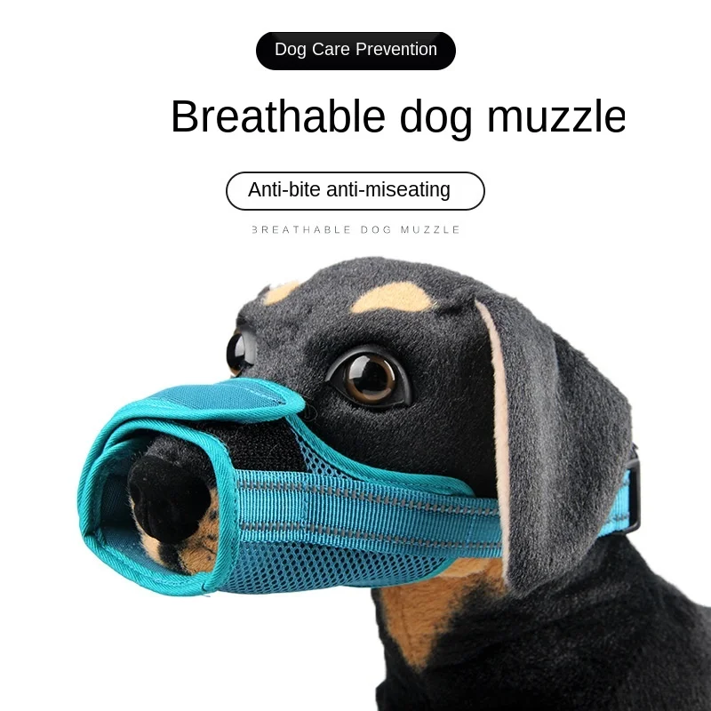 

Breathable Mouth Cover for Dogs, Barking, Barking, and Biting, and Eating Prevention, Pet Dog Mask, Pet Dog Supplies