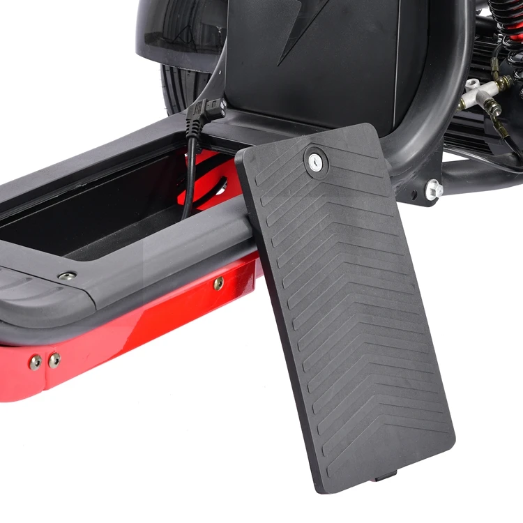 Электрический мотоцикл с большой шиной 3000 Вт трехколесный электрический Pro Trike