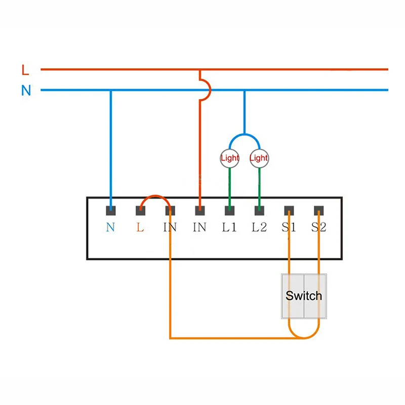 Схема подключения реле aqara