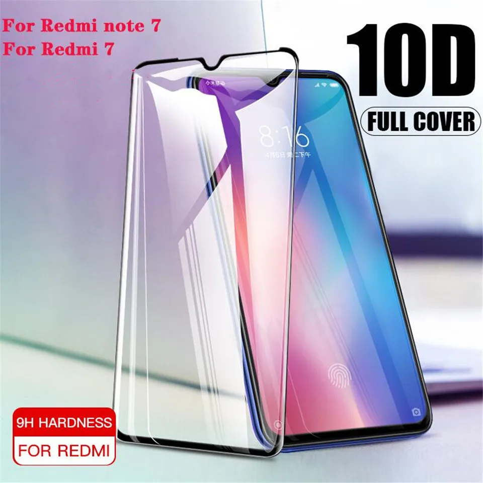 Закаленное Стекло для Xiaomi Mi на возраст 6 8 9 SE защитный чехол Redmi 4x 5A NOTE4 5 6PRO 7 пленка