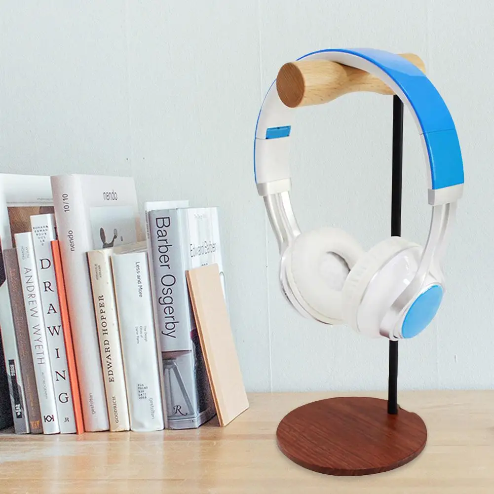 Деревянный держатель для наушников с креплением на голову инновационный твердый