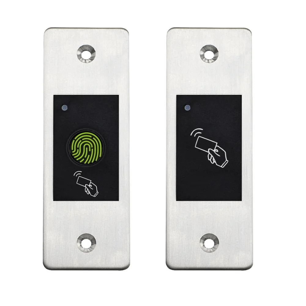 

Gate Door lock RFID Metal Fingerprint Access scanner 800 users Mini Metal IP66 Waterproof Embedded Fingerprint reader