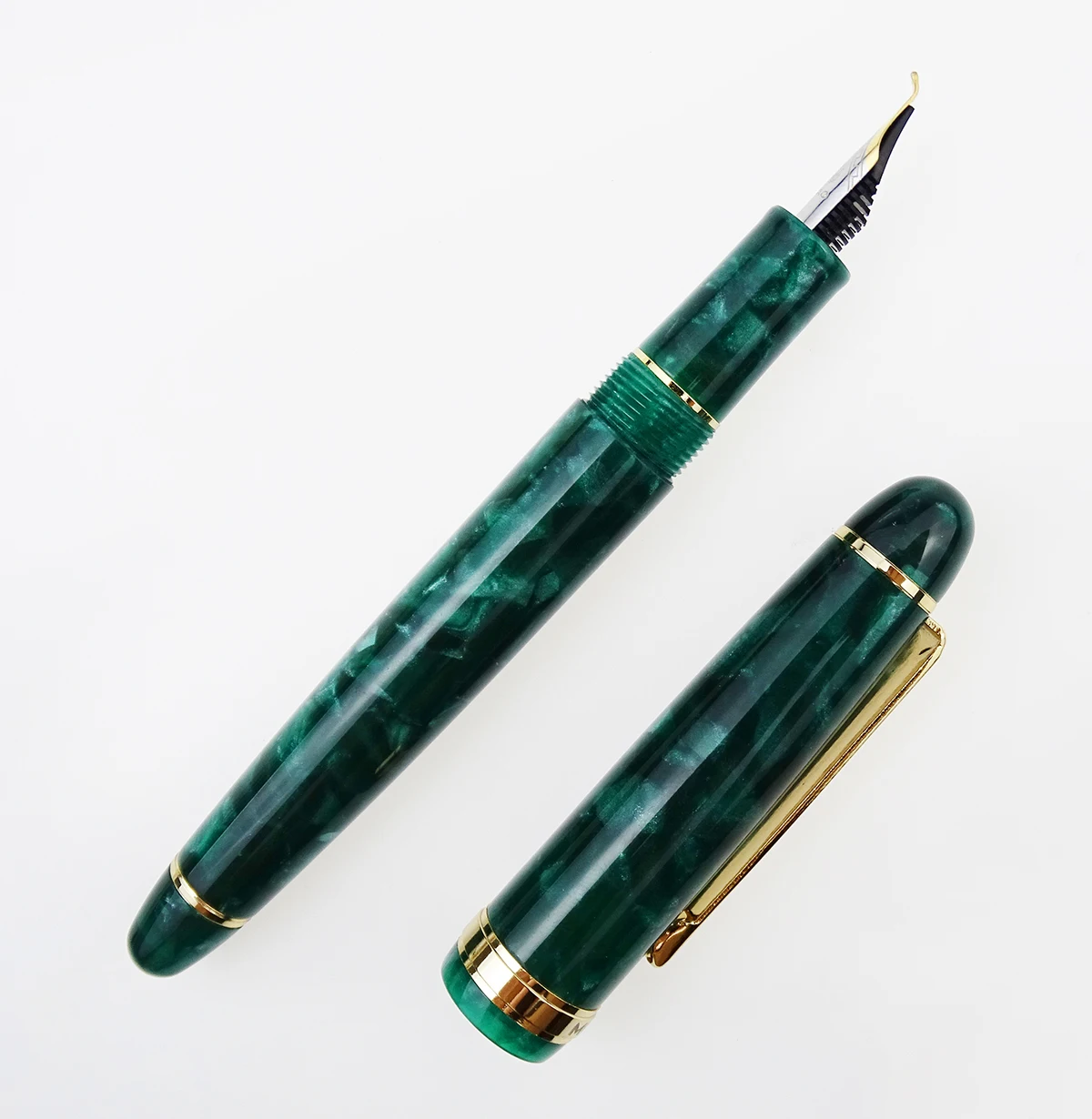 Moonman S3 акриловая смола перьевая ручка изогнутое перо изогнутая мелкий и широкие