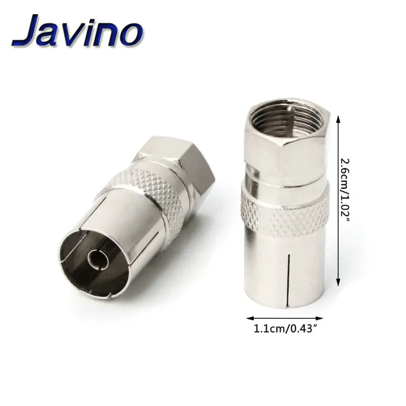 2 шт. разъём для ТВ антенны|Соединители| |