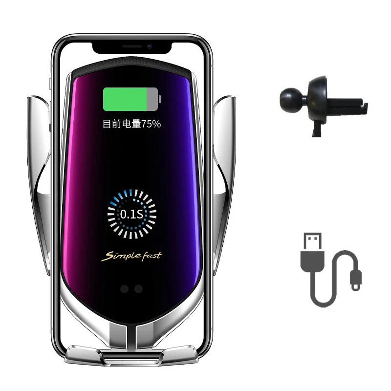 Лидер продаж автомобильное беспроводное зарядное устройство 3 в 1 10 Вт Быстрое