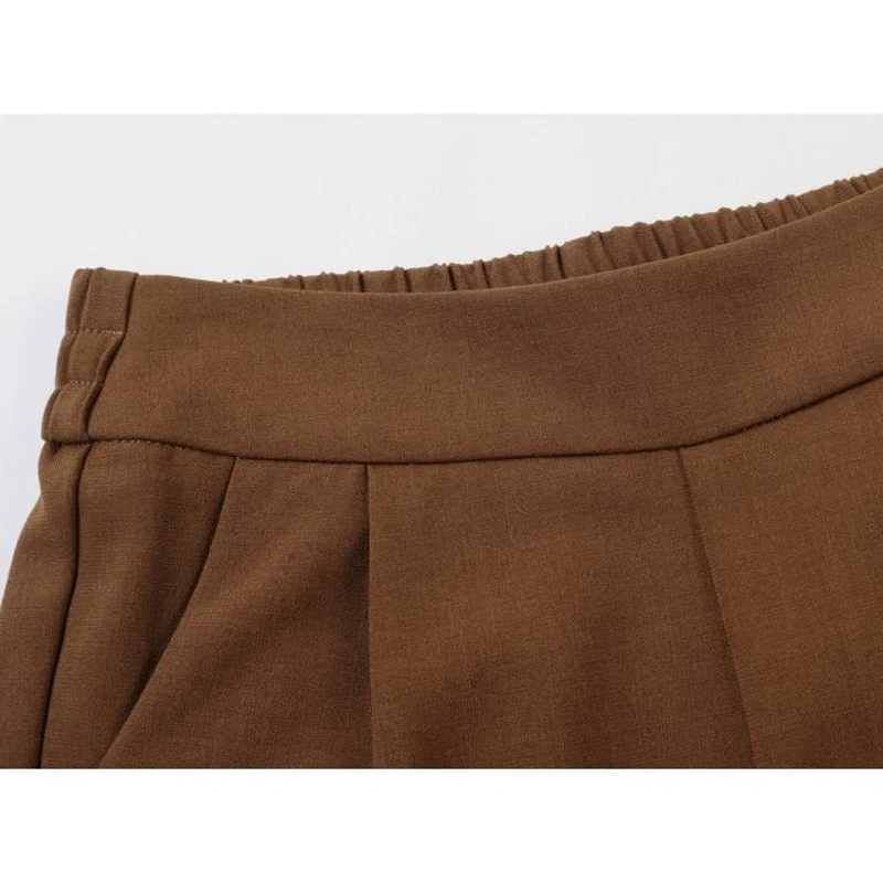 Женские брюки тонкие драпированные удобные гладкие одноцветные 3 цвета модные