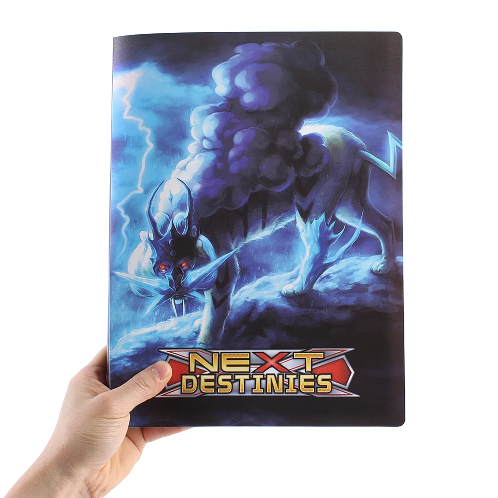 

2021 Newest 14Styles 432Pcs Large Holder Album Toys Collection Pokemon Cards Album Book Top Loaded List Toys Gift For Children