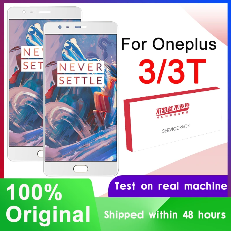 New OLED / Original AMOLED 5.5'' Display Replacement For Oneplus 3 LCD Touch Screen OnePlus 3T A3000 Panel | Мобильные