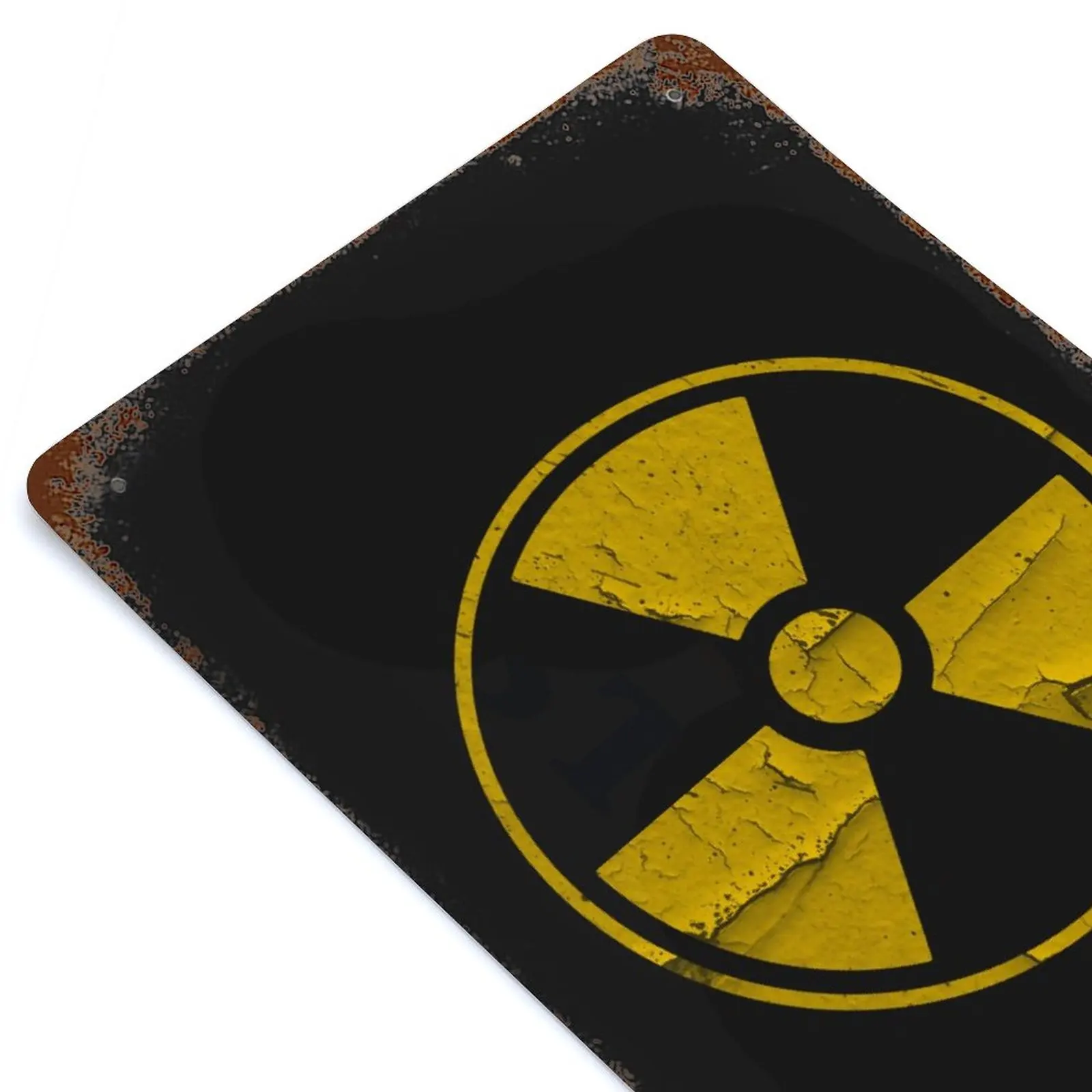 

Nuclear Sign Printed Retro Metal Poster Home Wall Decoration Tin Sign Plaque