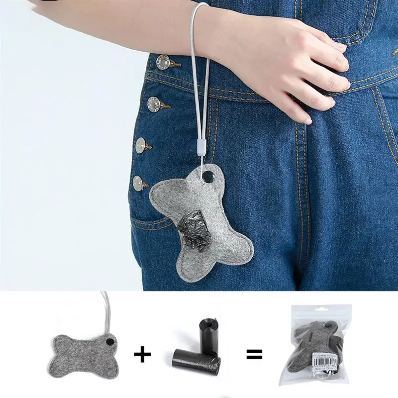 Набор фетровых сумок для уборки милый фигурный футляр комплект прочный фетровый