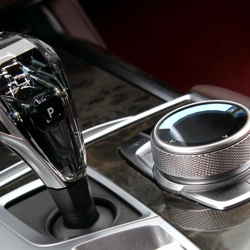 

For 8 Series G15 Crystal gear knob universal gear shift crystal accessories parts manual shifter automatic