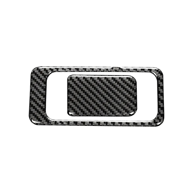 

ar Styling Assistant Driver Storage Box Trim Cover Real Carbon Fiber Sticker Decal Accessories For VW Golf 7 GTI MK7 2014-2019