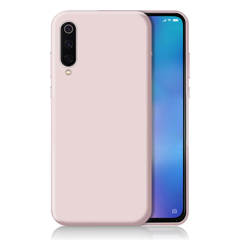 fen Роскошный жидкий силиконовый чехол для Xiaomi mi 9T 9 SE A2 6X A3 8 Lite CC9 CC9e mi x 3 чехол для Red mi Note 7 Pro Go K20 6 6A 7A Funda - Цвет: fen